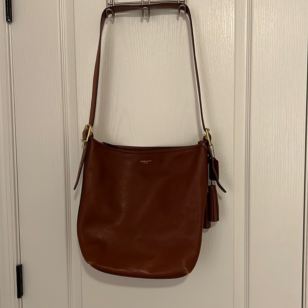 Authentic COACH Legacy Tassel Duffle